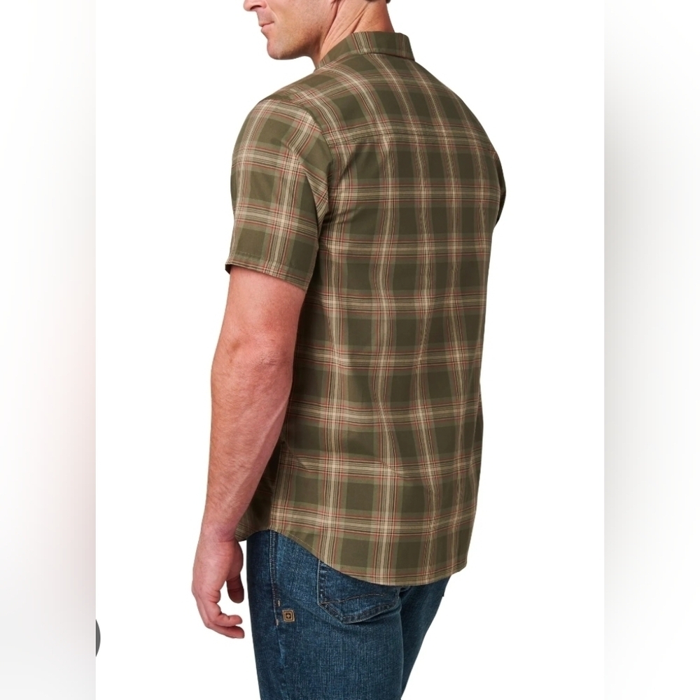 5.11 Tactical Wyatt Plaid Short Sleeve Shirt, Set Of 3 - Large
